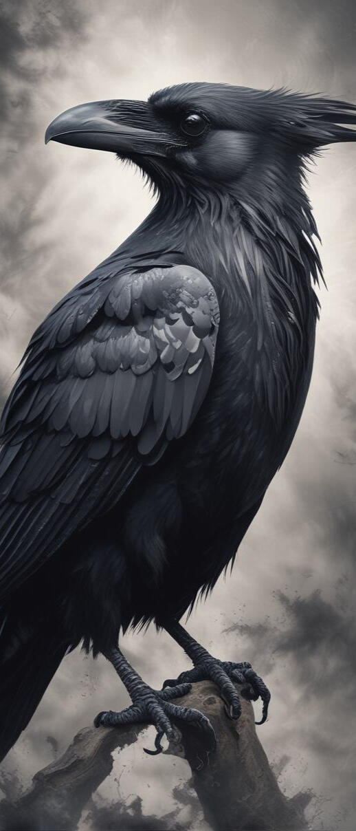 Digital illustration of a captivating female character, combining elements of gothic beauty and modern allure. Featuring striking details and a bold presence, embodying a mix of elegance and edge