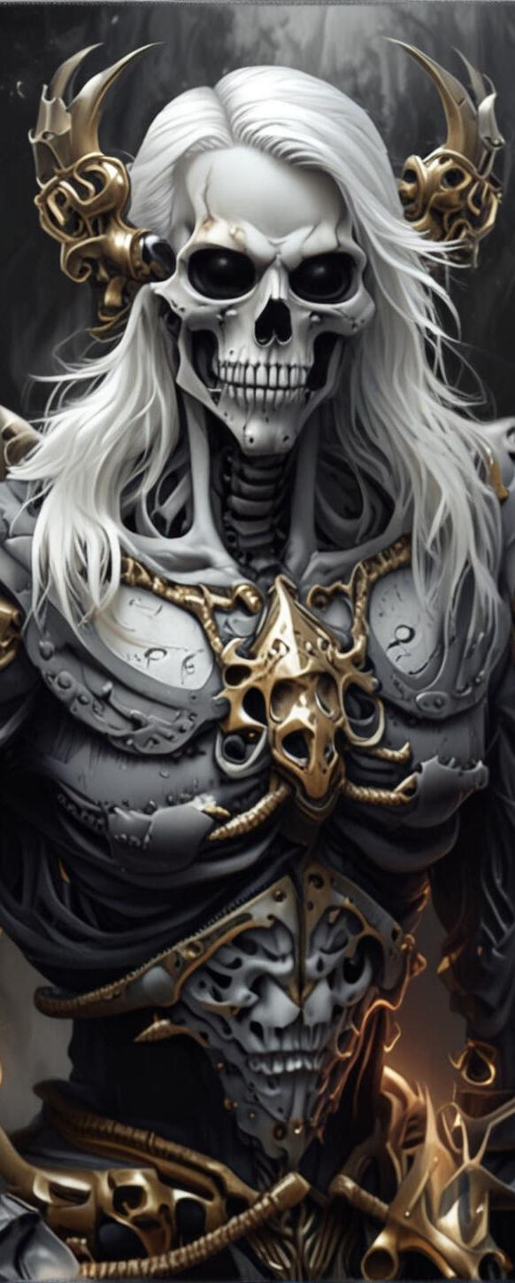 Digital illustration of a captivating female character, combining elements of gothic beauty and modern allure. Featuring striking details and a bold presence, embodying a mix of elegance and edge